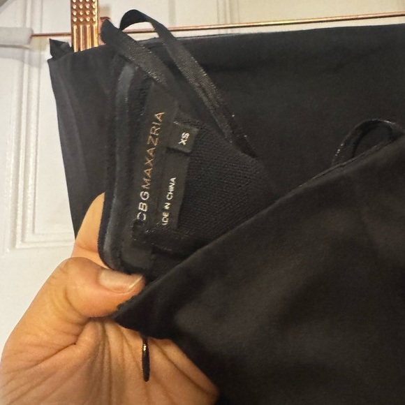 Elegant Black BCBGMaxazaria Strapless Dress - Picture 6 of 7